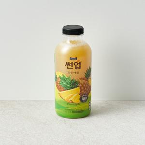 [썬업] 100% 과즙 파인애플 주스 750mL