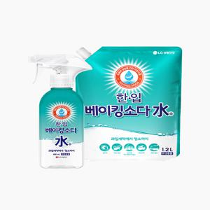 [한입] 베이킹소다수 본품 400mlx3입 / 리필 1.2Lx3입 2종 (택1)