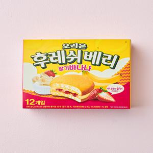 [오리온] 후레쉬베리 딸기바나나 336g