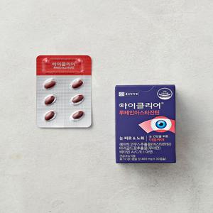 [종근당건강] 아이클리어 루테인아스타잔틴 (30일분)