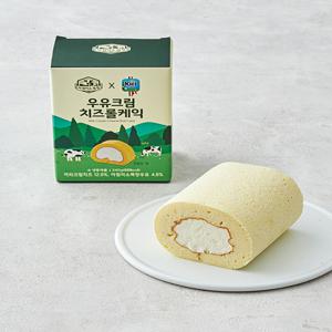 [제주아침미소목장X끼리] 우유크림 크림치즈 롤케이크