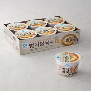 [청정원] 멸치컵쌀국수소컵 348g(상온,58g*6번들)