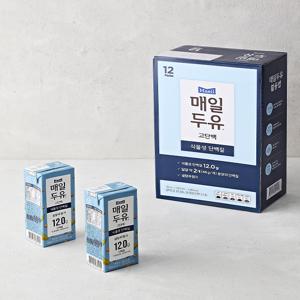 [매일] 매일두유 고단백 (190mL X 12팩)