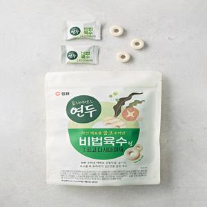 [샘표] 연두 비법육수링 구운표고다시마야채 140g (4g x 35정)