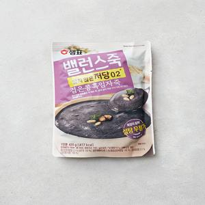 [샘표] 밸런스죽 저당 검은콩흑임자죽 420g