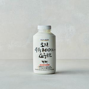 [파스퇴르] 오직 우유 100% 요구르트 500mL