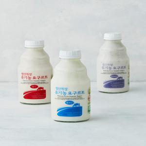 [범산목장] 유기농 요구르트 450mL 3종