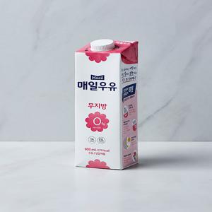 [매일] 매일우유 후레쉬팩 무지방 0% 900mL