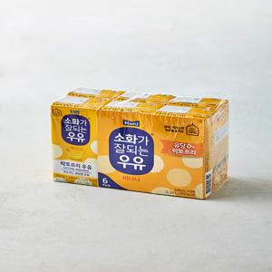 [매일] 소화가 잘 되는 우유 바나나 (190mL X 6팩)