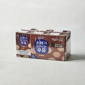 [매일] 소화가 잘 되는 우유 초콜릿 (190mL X 6팩)