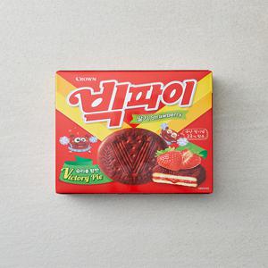 [크라운] 빅파이 딸기 324g