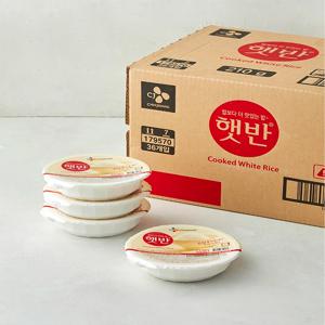 [햇반] 백미밥 210g X 36입 (박스)