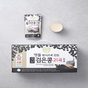 맷돌방식으로 만든 검은콩 21곡두유 (180ml X 15팩)