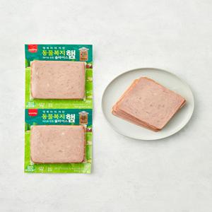 [그릭슈바인] 동물복지 돼지로 만든 슬라이스 햄 160g*2pk