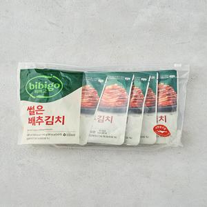 [비비고] 썰은배추김치 100g*5번들