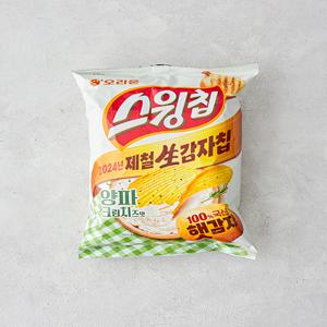 [오리온] 스윙칩 양파크림치즈 124g