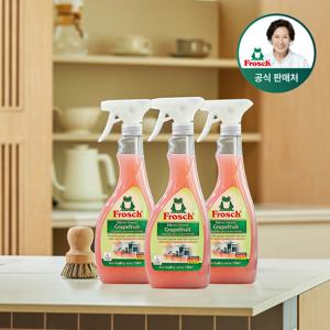 [김혜자 세제] 독일 자몽 기름때 주방청소 클리너 500ml 3개