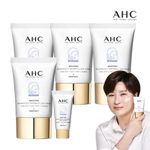 최신상 마스터즈 멜라 프로텍트 워터풀 선크림 40ml 4개+7ml 1개