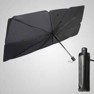 차량용 햇빛가리개 우산형 앞유리 썬바이저+전용 보관파우치