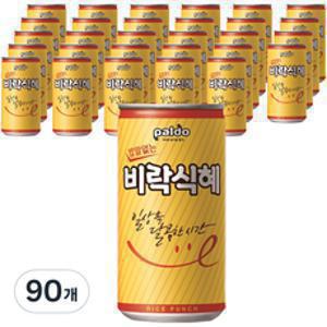 팔도 밥알없는 비락 식혜, 175ml, 90개