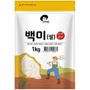 엉클탁 영양가득 백미, 1kg, 1개