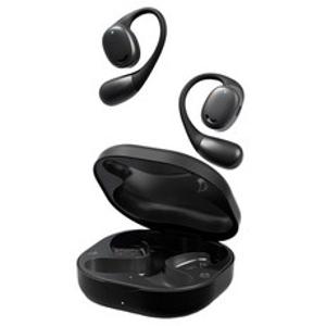 프리라이프 - 오픈형 블루투스 무선 이어폰 귀걸이형 스포츠 이어폰 골전도 대체, 블랙, M56