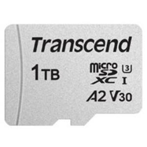 트랜센드 마이크로 SDHC 메모리 카드 + SD 어댑터 USD300S-A, 16GB
