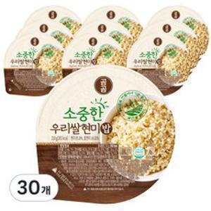 곰곰 소중한 우리쌀 현미밥, 210g, 30개