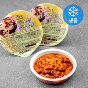 한끼의품격 치즈 불닭 덮밥 소스 (냉동), 210g, 3팩