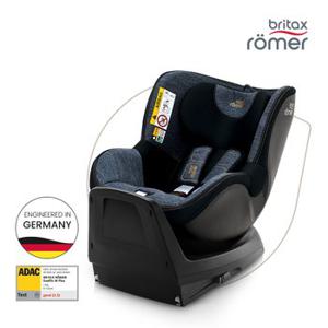 듀얼픽스 플러스 아이사이즈 블루마블 신생아 회전형 카시트[ISOFIX]