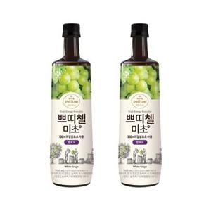 쁘띠첼 미초 청포도 900ml x2개