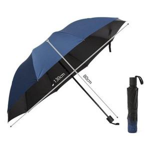 130cm 접이식 대형 골프 우산 4단 접는 큰우산 네이비_WAC1147