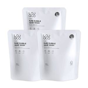 퓨어버블 아기 핸드워시 유아 손세정제 리필 300ml, 3개