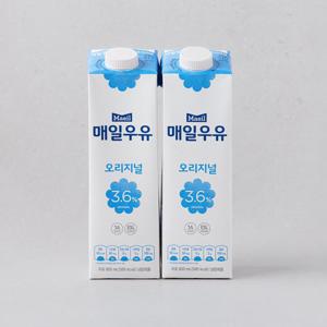 우유 오리지널 후레쉬팩 900ML*2