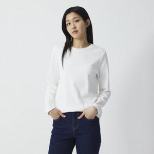 여 헤비 코튼 긴팔 티셔츠(WHITE / BLUE / BLACK)