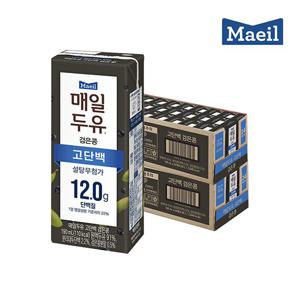 [매일유업] 매일두유 고단백 검은콩 190ml 48팩