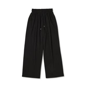 [꼼소넛] CSOp-206 Pintuck Banding Like Pants (Black) [Woman]