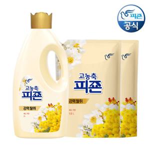 피죤 고농축 섬유유연제 써니가든 2L 용기 + 1.6L 리필 x 2개