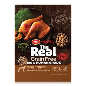 [하림펫푸드] (결제시7%할인)더리얼GF 오븐 닭고기시니어 5.8kg