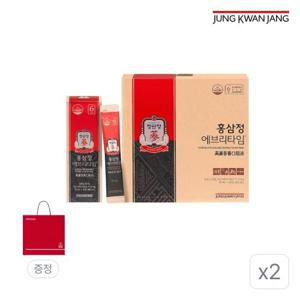 정관장 홍삼정 에브리타임 10ml x 30포 x 2박스 x 쇼핑백2장