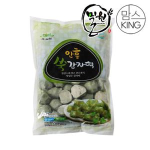 [맘스킹]밀원본가 HACCP 강원도 안흥쑥감자떡 50개내외(1500g)