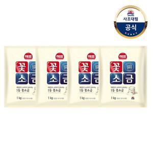 [사조대림] 꽃소금1kg x4개