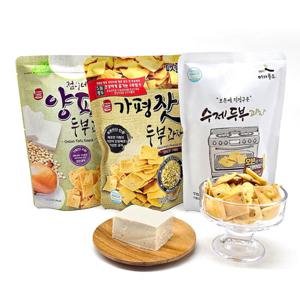 오븐에구운 수제 두부과자(국산콩) 110g x 15봉