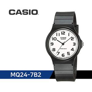 카시오 CASIO 학생 무소음 수능시계 남녀공용 MQ-24-7B2