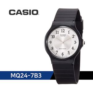 카시오 CASIO 학생 무소음 수능시계 남녀공용 MQ-24-7B3