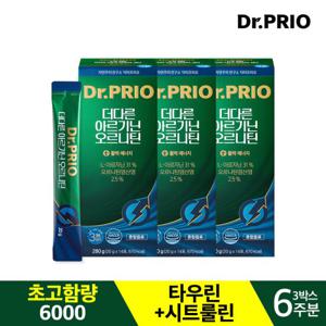 닥터프리오 아르기닌 오르니틴 6200mg 3박스6주분