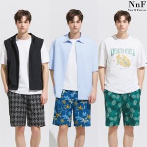 [SET할인] NNF 남성 스판 바캉스 반바지 3종 (N08M-3)