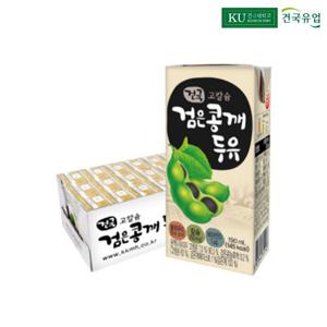 건국유업 고칼슘 검은콩깨두유 190ml 24팩