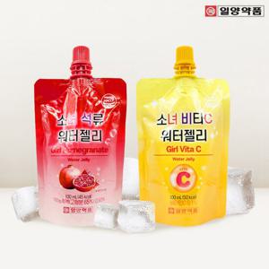 일양약품 맛있게 먹는 소녀워터젤리 석류/비타C 100ml 10포