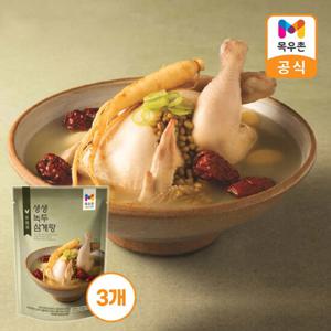 목우촌 생생 녹두삼계탕 1kgx3개